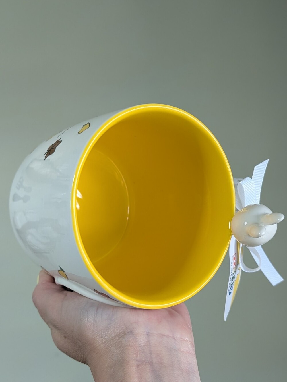 Miffy x Magenta Miffy & Boris Bear Kitchen Table Mug w/ Ceramic Miffy Head Spoon - Picture 4 of 7
